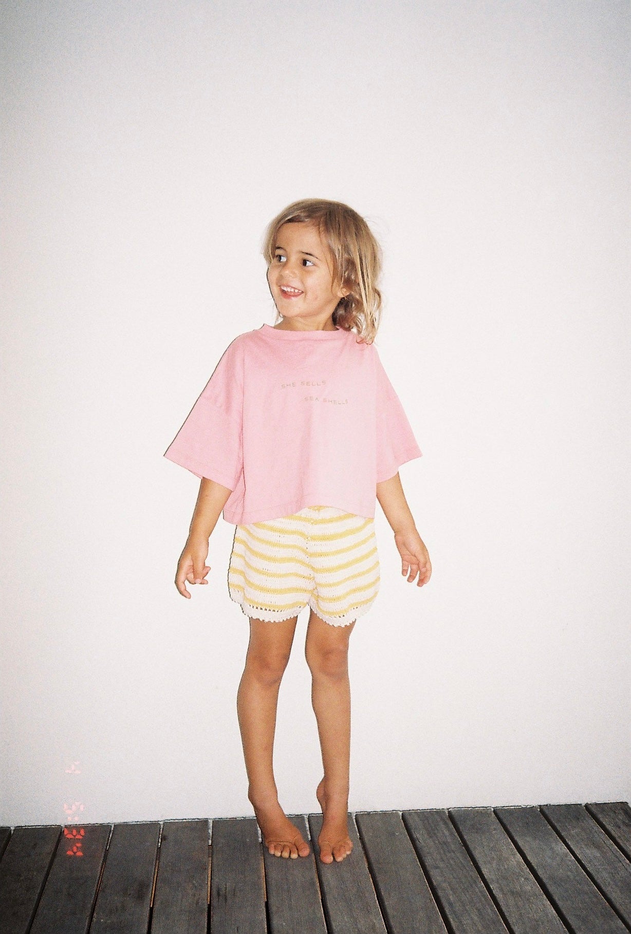 Illoura the Label - She Sells Sea Shells Tee - Peony