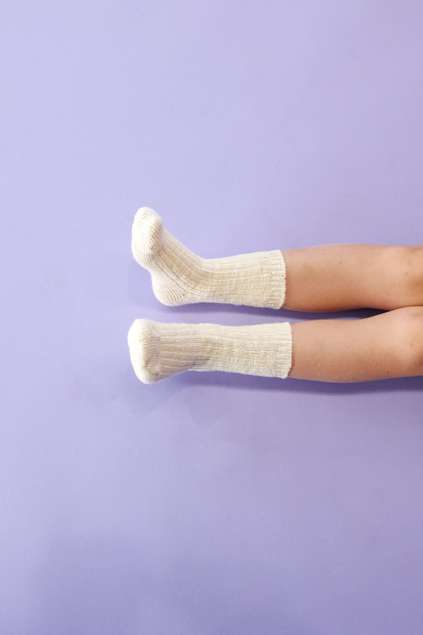 Grown - Chunky Rib Sock - Milk