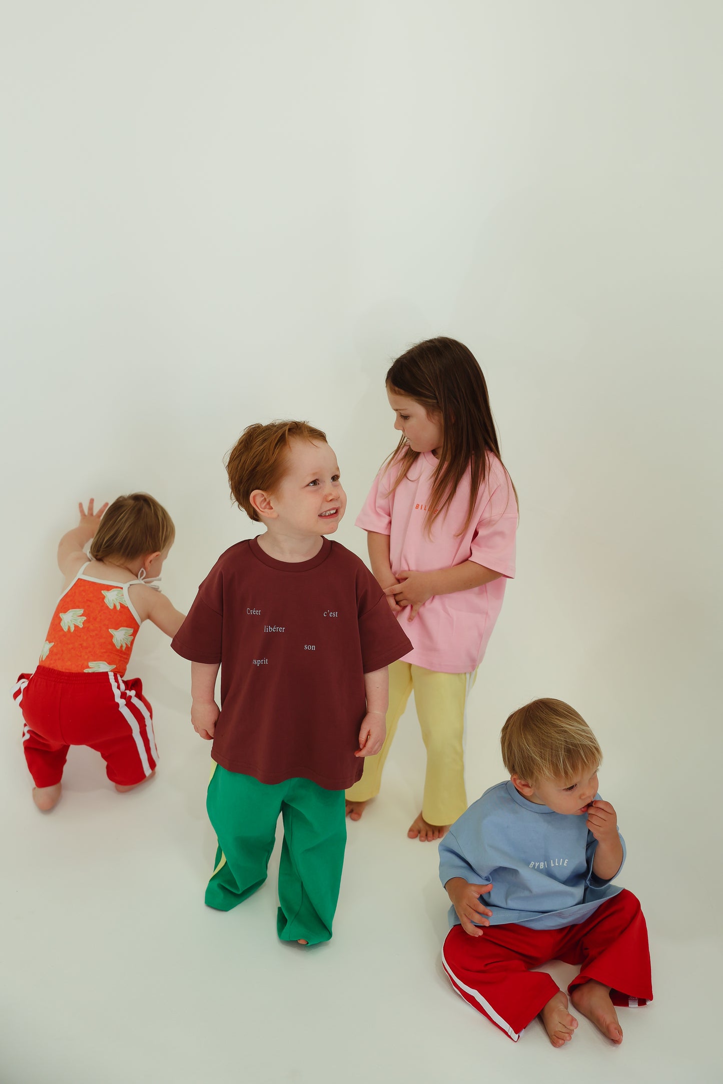 By Billie - Kids Everyday Pants - Melon