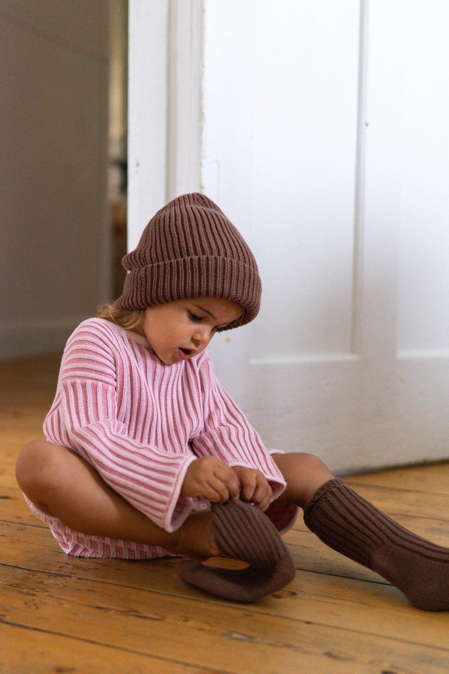 Illoura the Label - Knit Socks - Cocoa