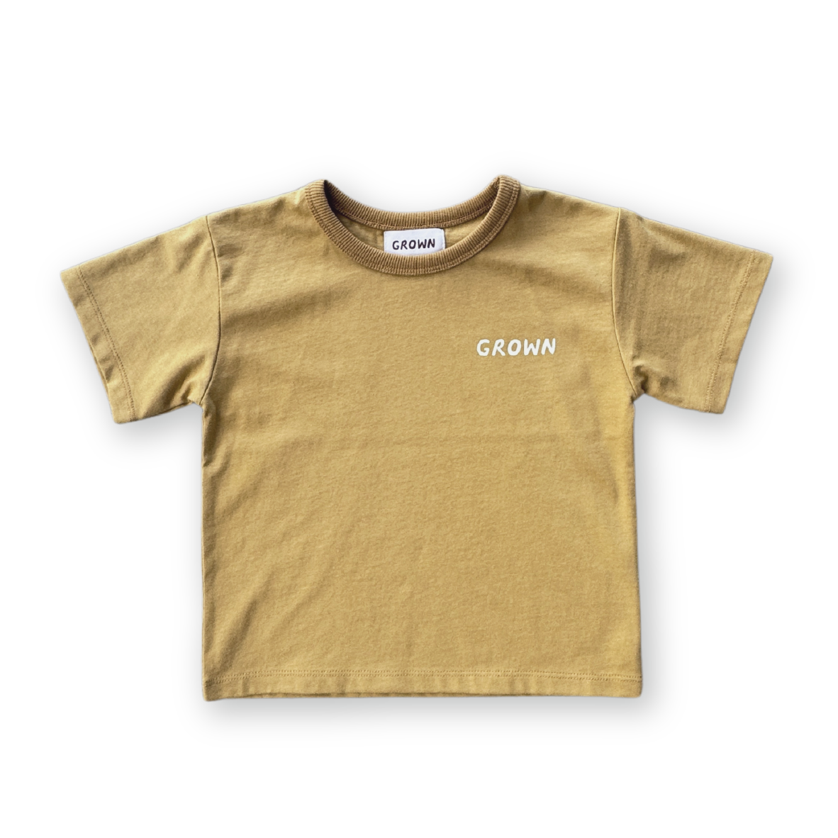 Grown - Sunshine Tee - Mustard