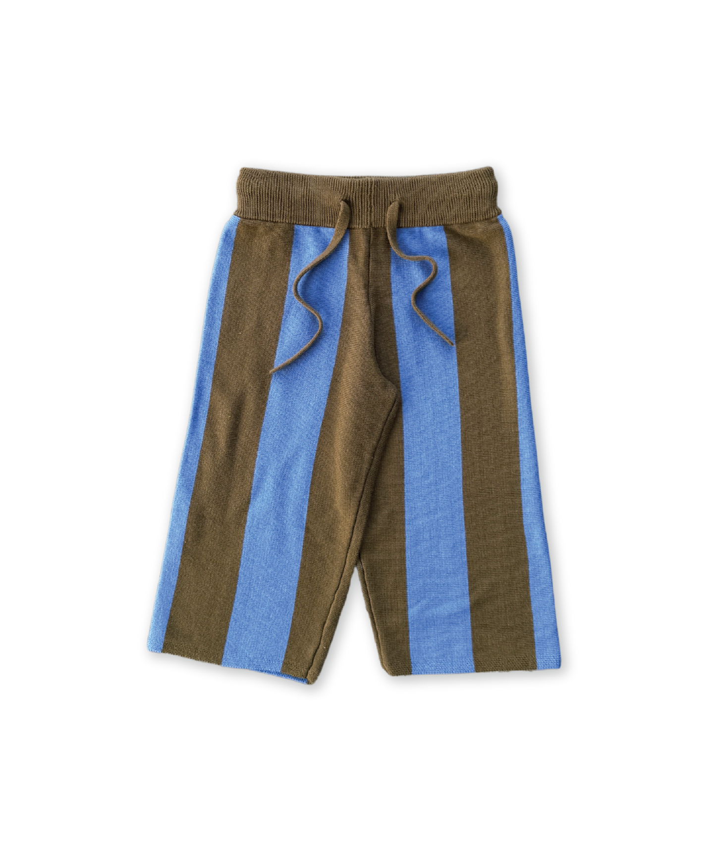 Grown - Striped Knit Pant - Coffee