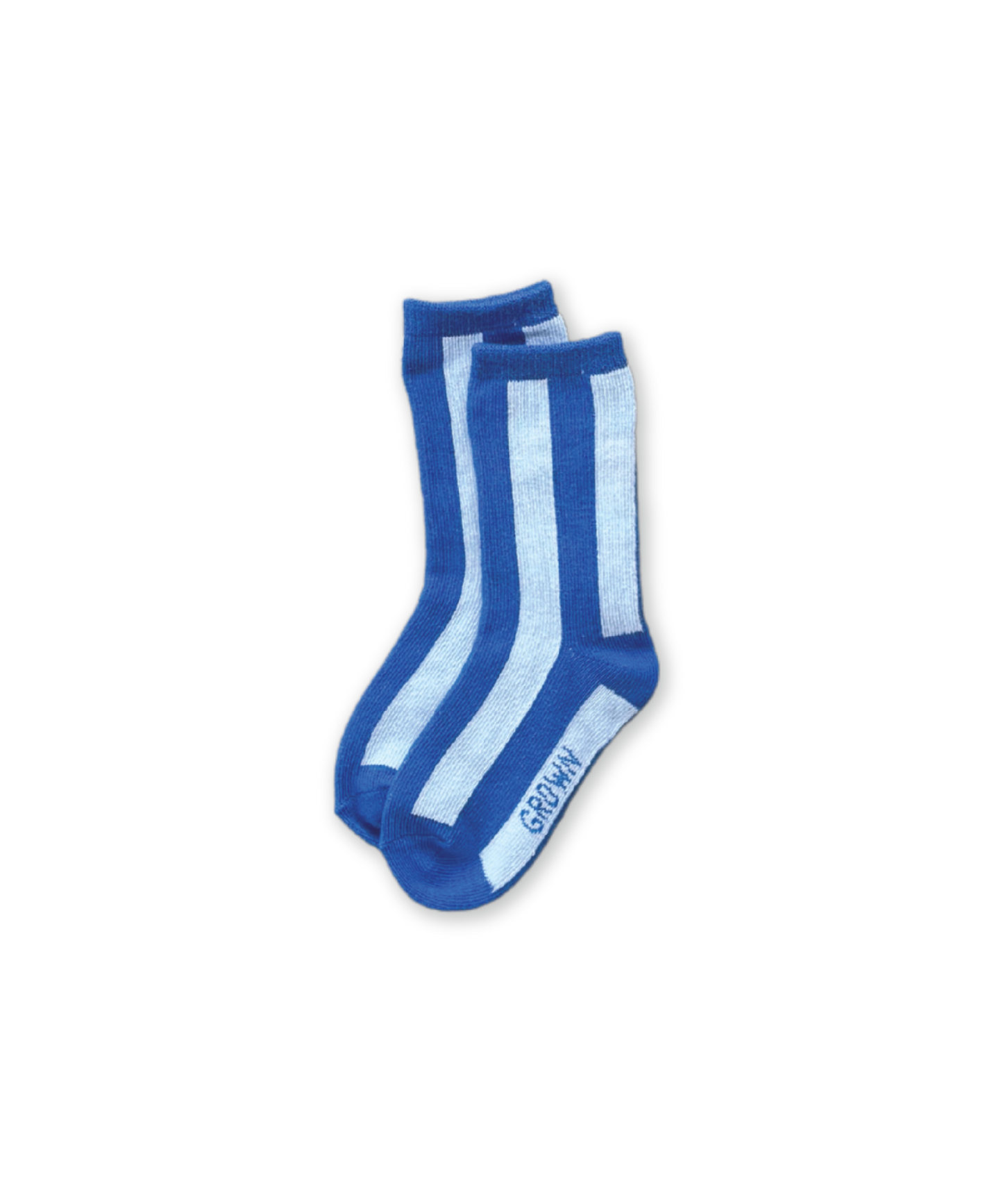 Grown - Striped Socks - Sea