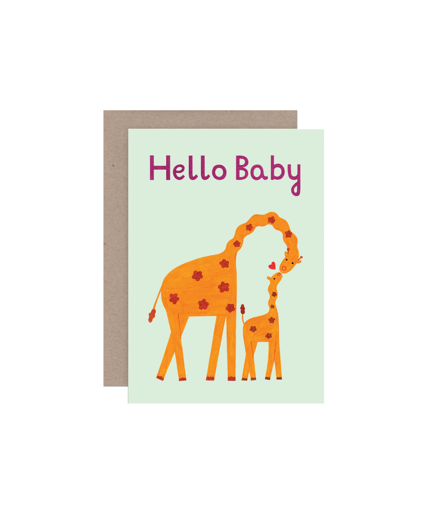 AHD Paper Co - Hello Baby Card