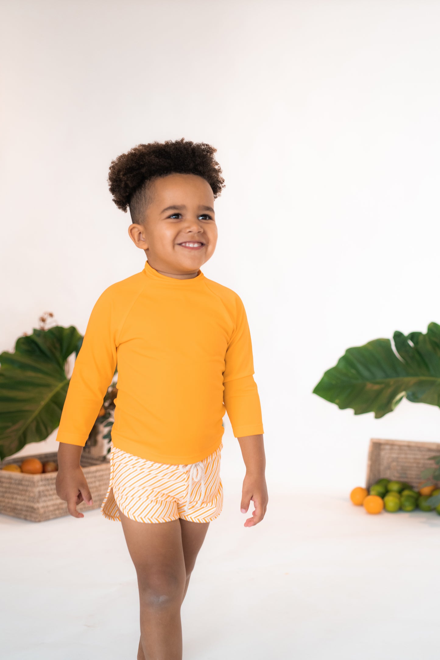 Ina Swim - Nella Rash Shirt - Dandelion