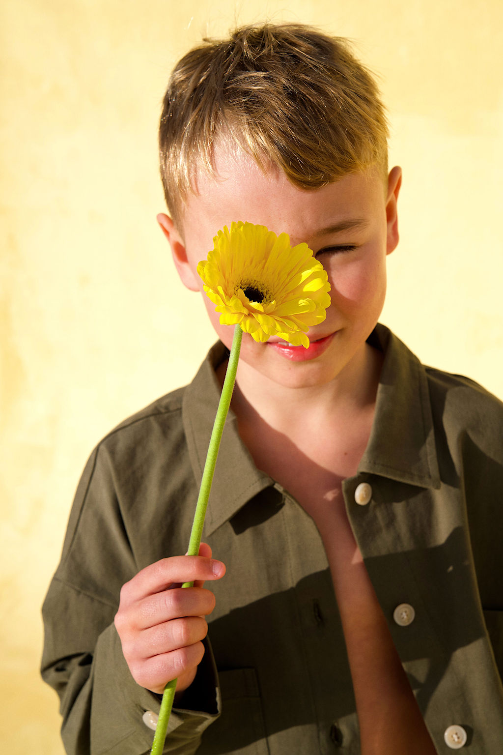 Little the Label - The Sunny Shirt Jacket - Khaki