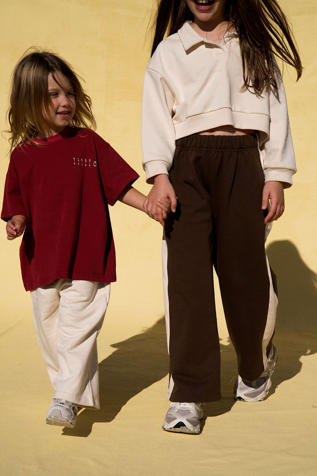 Little the Label - The Crazy Flag Lou Tee - Cherry Cola