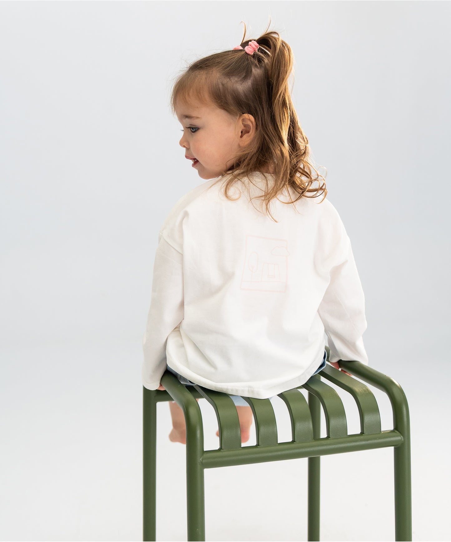 Sonny - Long Tee - White