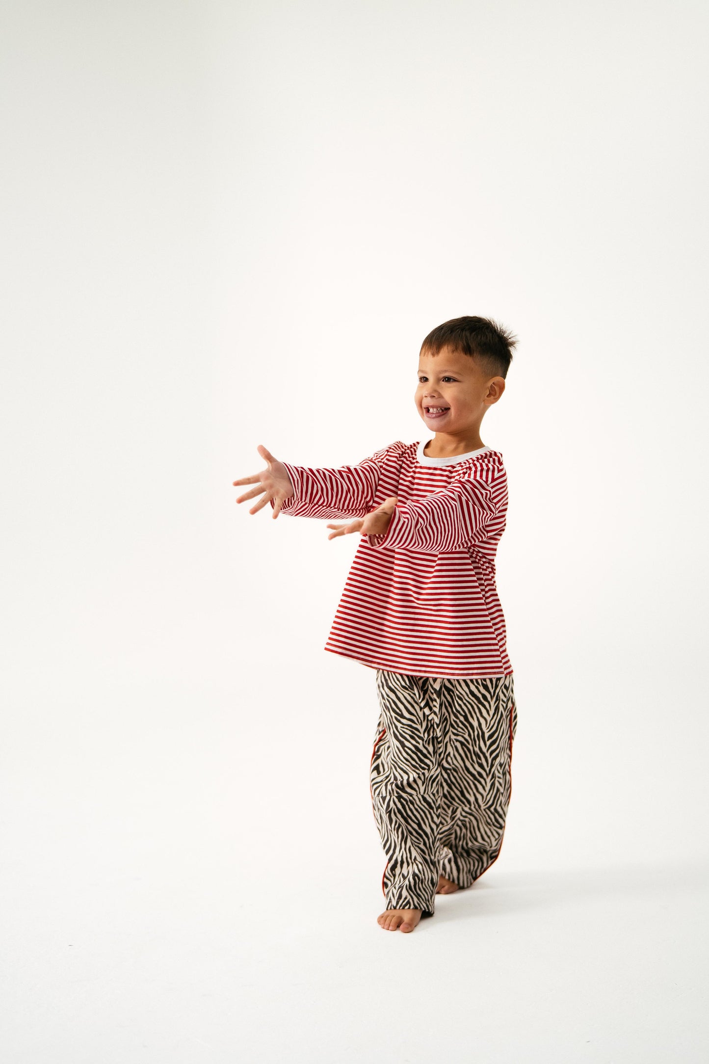 Sonny Label - Long Tee - Red Stripe