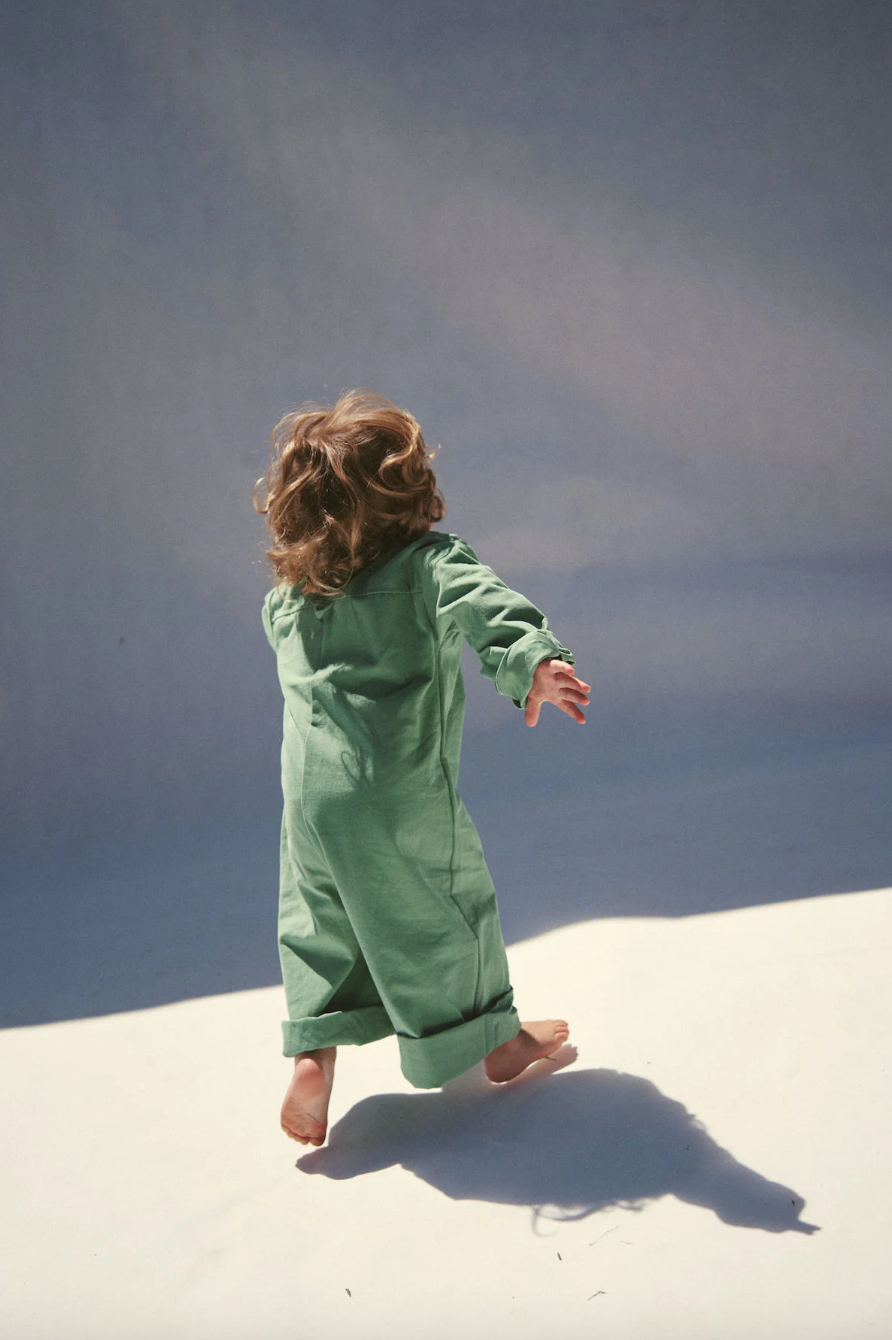 Little the Label - The Bowie Boilersuit - Apple