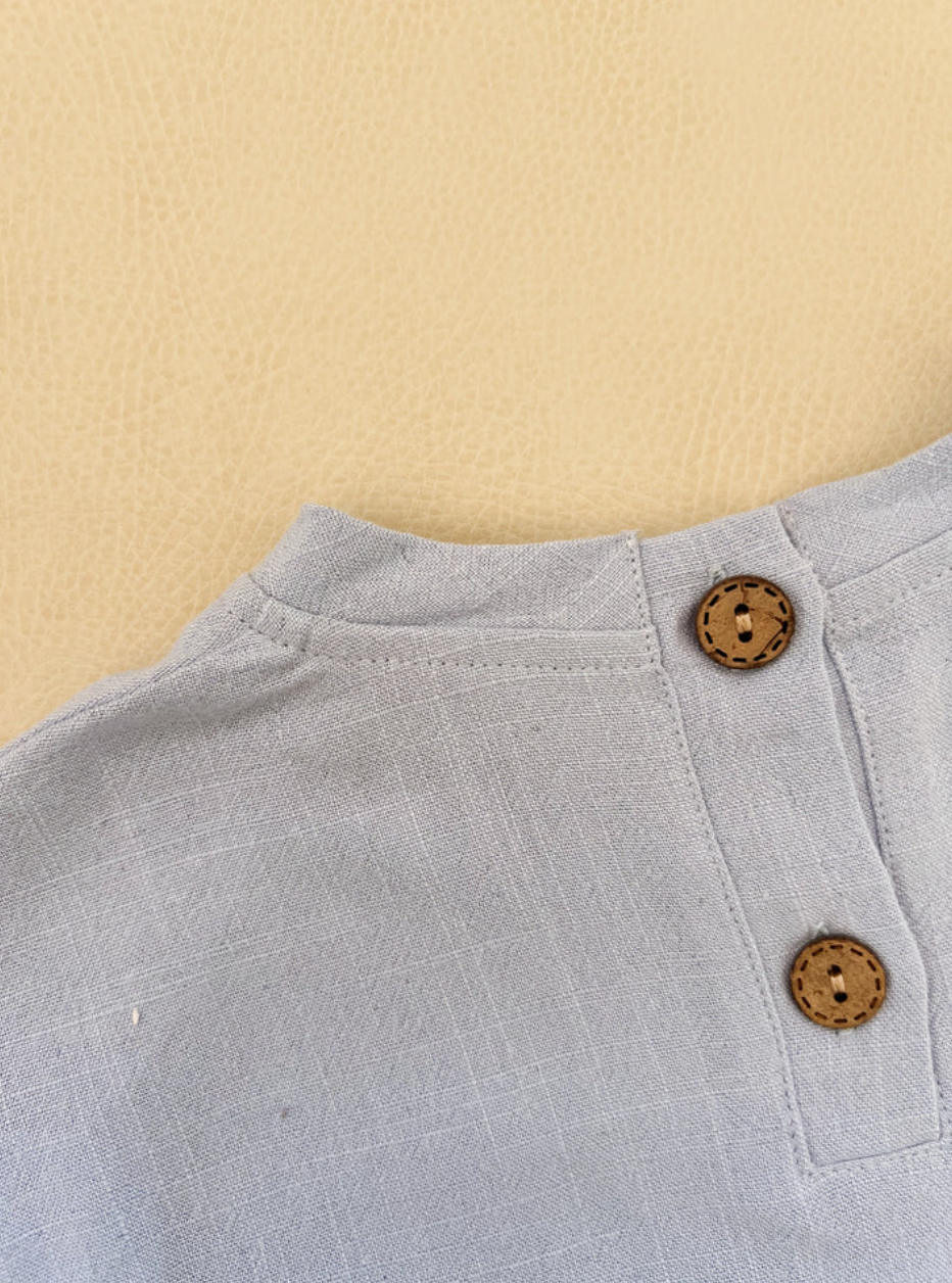 Tiny Trove - Casper Relaxed Tee - Sky