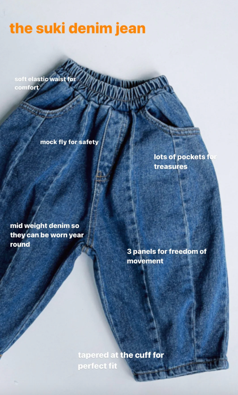Ziggy Zaza - Suki Denim Jean - Blue
