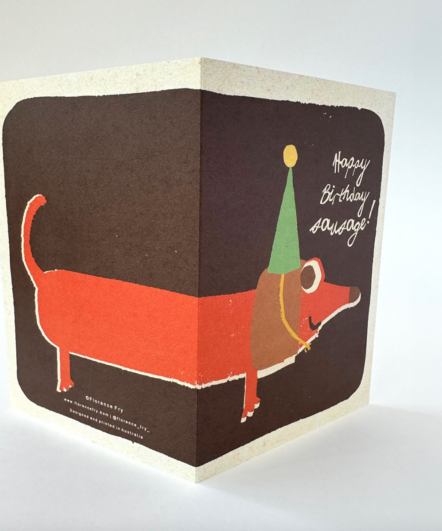 Florence Fry - Happy Birthday Sausage