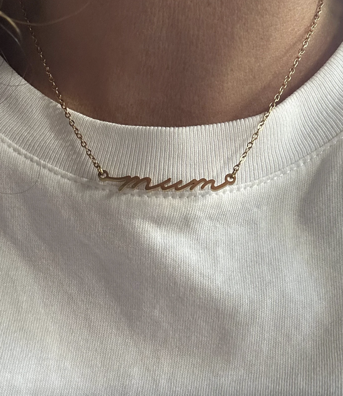 Briwok - Mum Necklace 2.0 - Gold