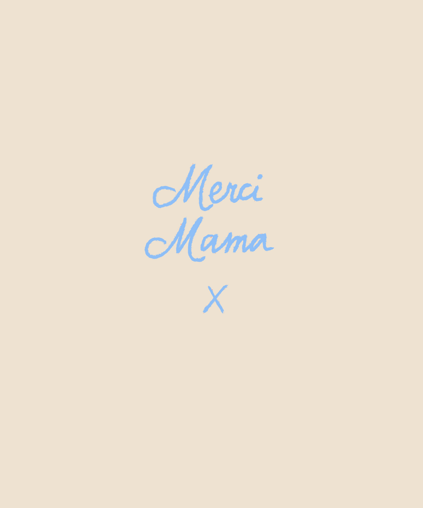 La Terre Press - Merci Mama - Blue