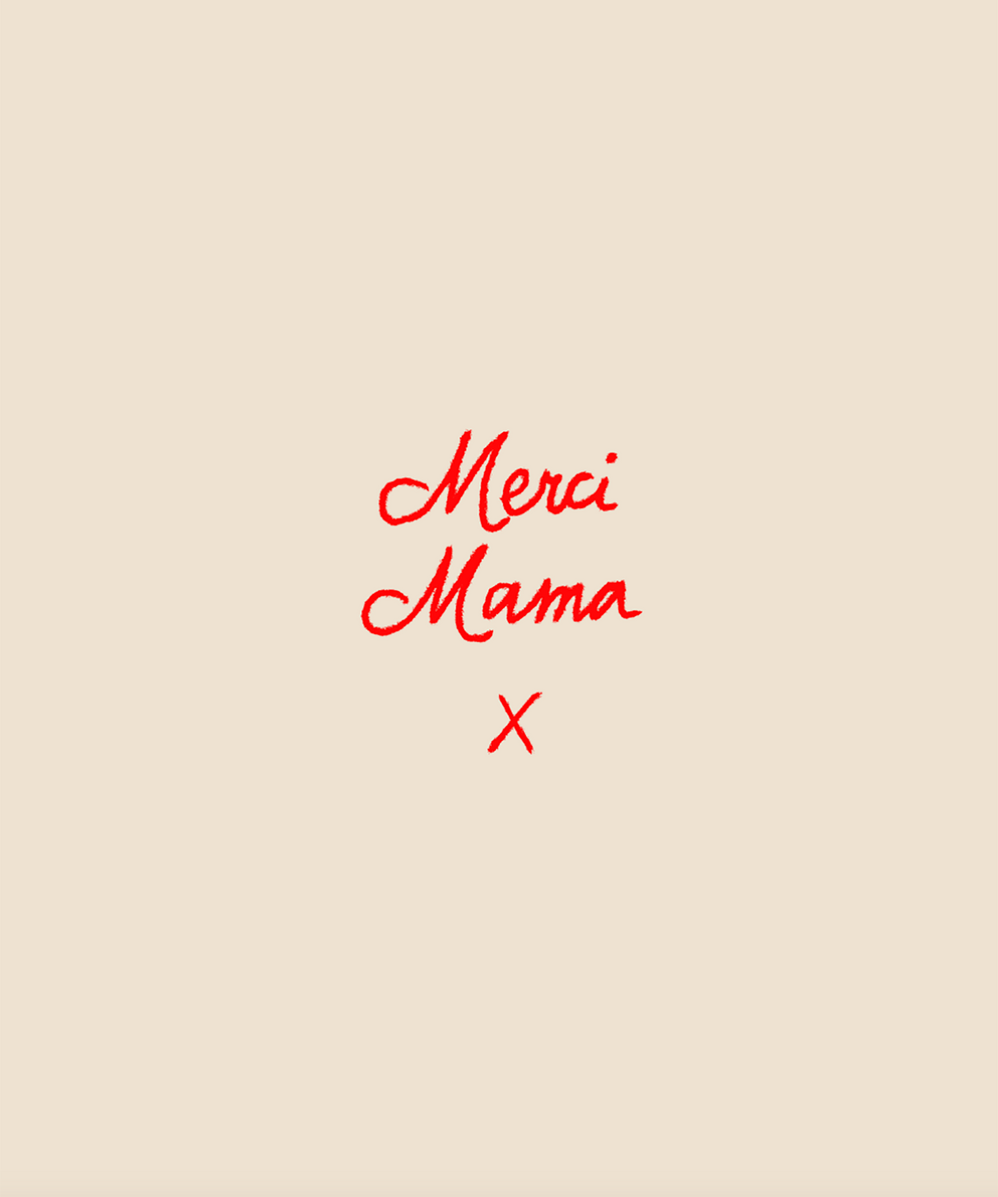 La Terre Press - Merci Mama - Red