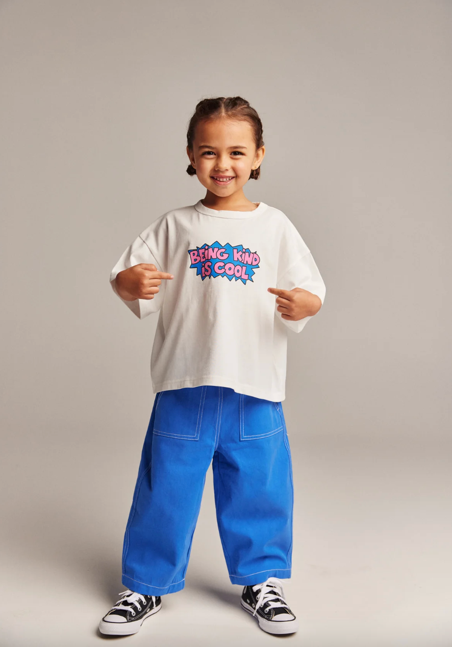 Bbobbie - Being Kind is Cool Tee - White