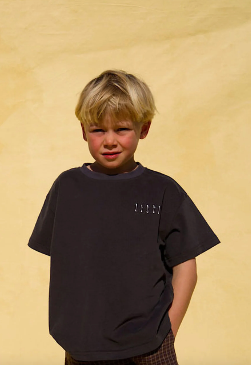 Little the Label - The Fun Guys Tee - Ink