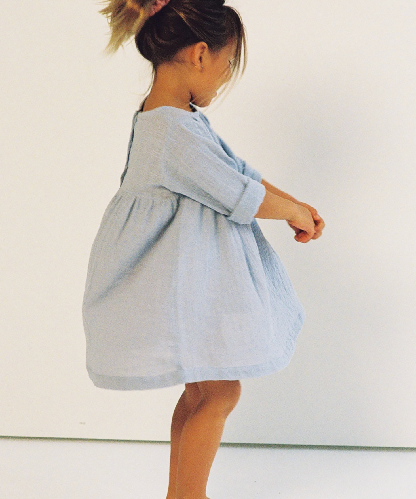Illoura the Label - Koa Dress - Pale Indigo