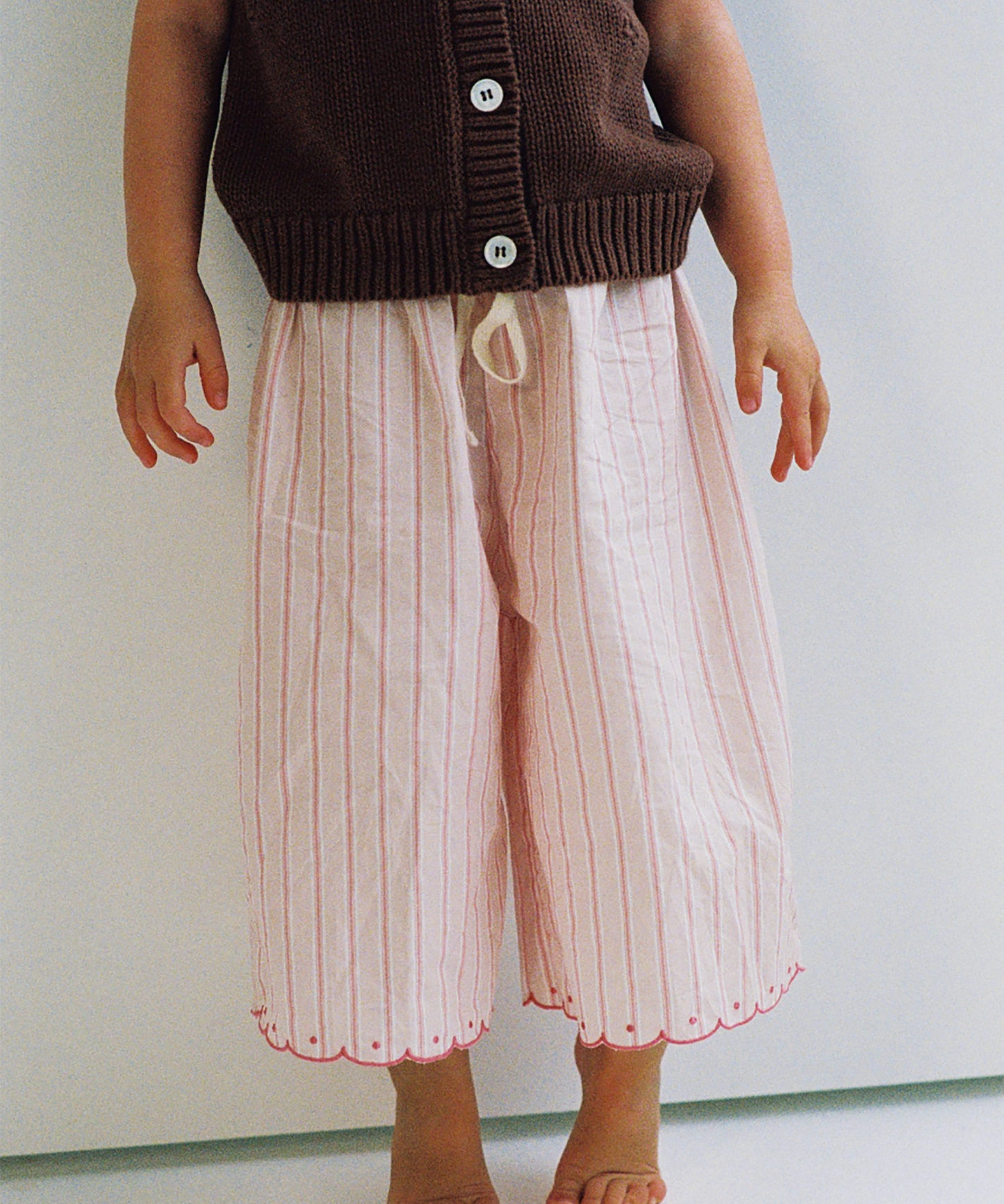 Illoura the Label - Fleur Pants - Pink Stripe