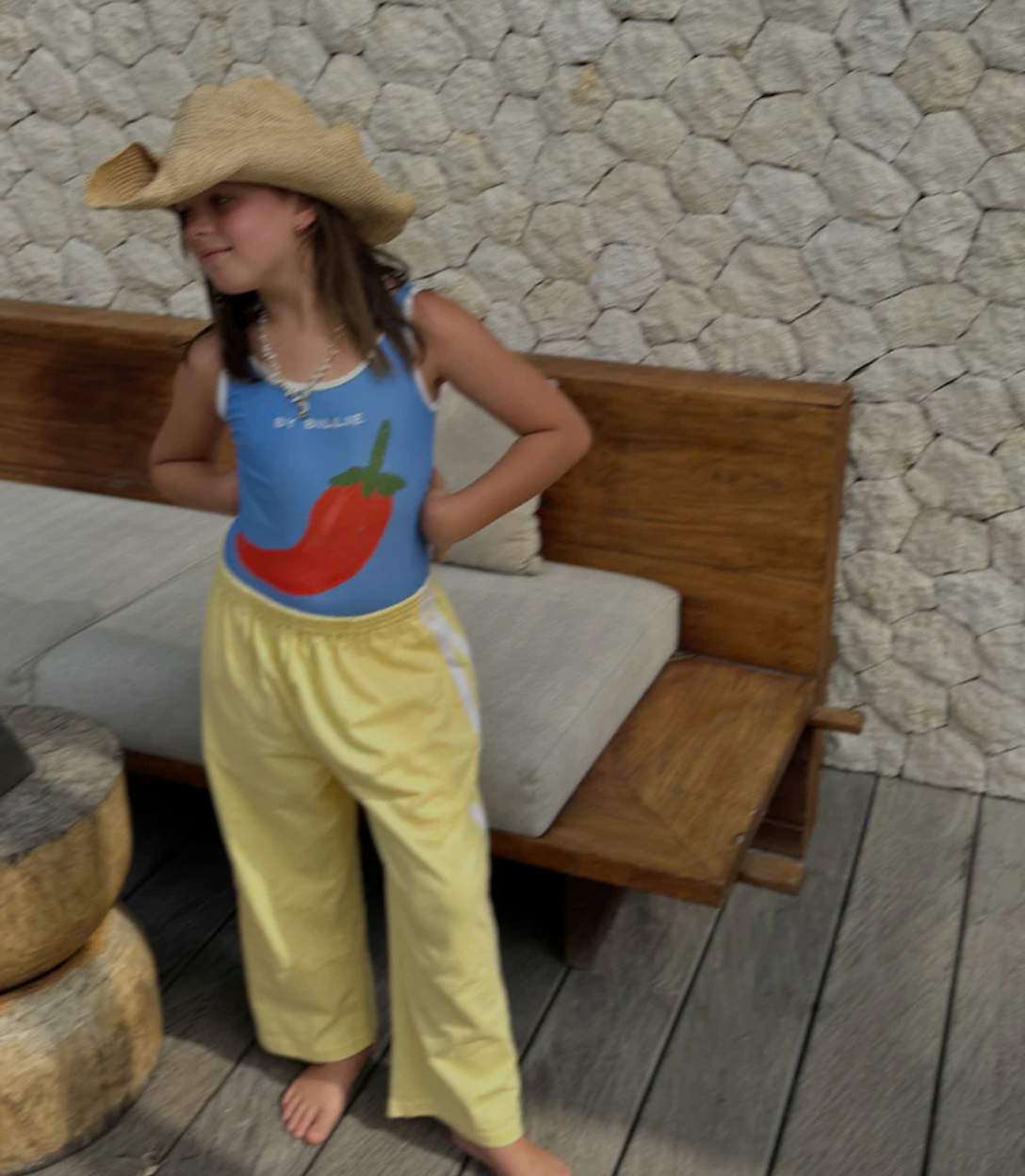 By Billie - Kids Everyday Pants - Butter
