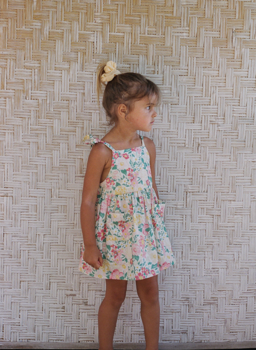 Illoura the Label - Luna Pinafore - Garden Floral