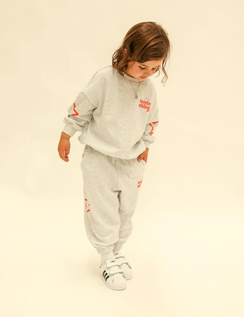 Sunday Siblings - Siblings Set - Grey Trackpants