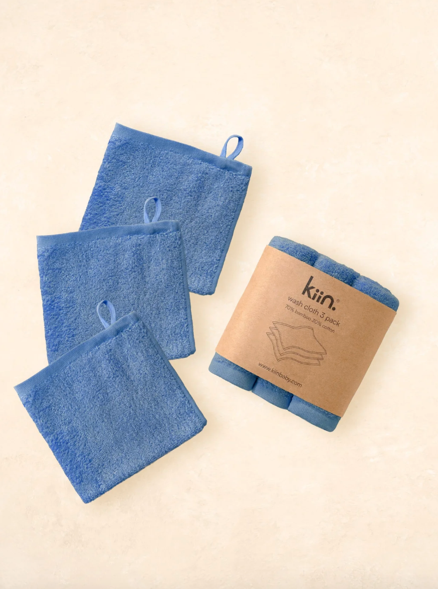 Kiin Baby - Wash Cloths - 3 Pack