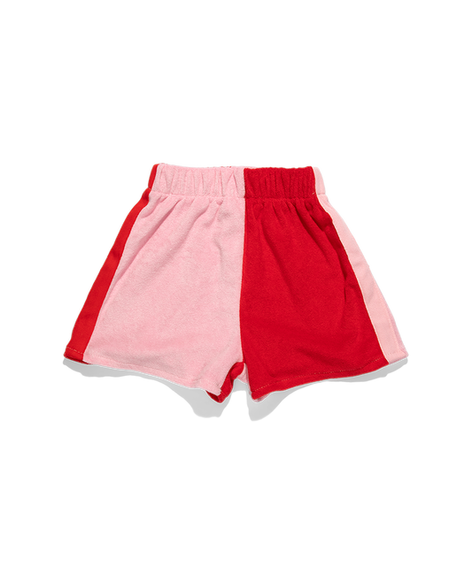 Sunday Siblings - Lunar Shorts - Red + Pink