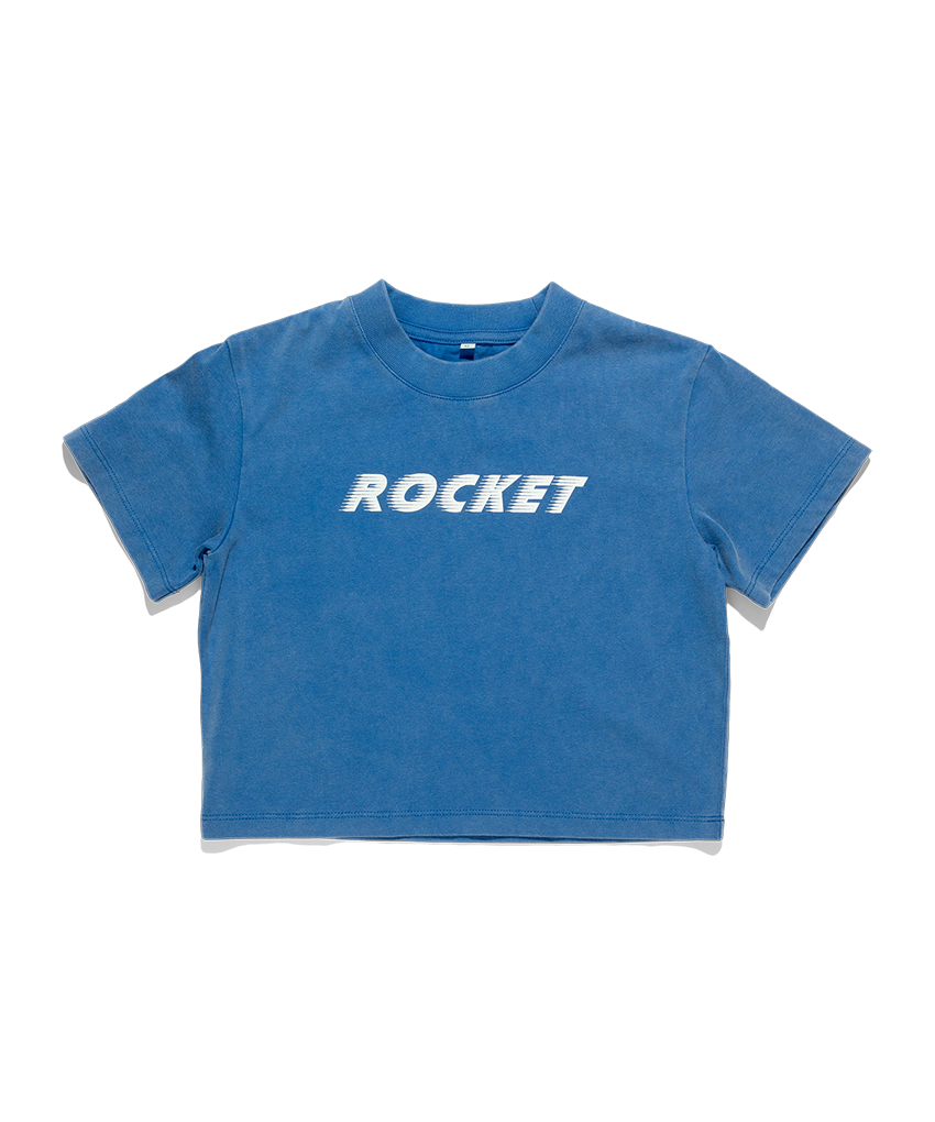 Sunday Siblings - Rocket Tee - Blue