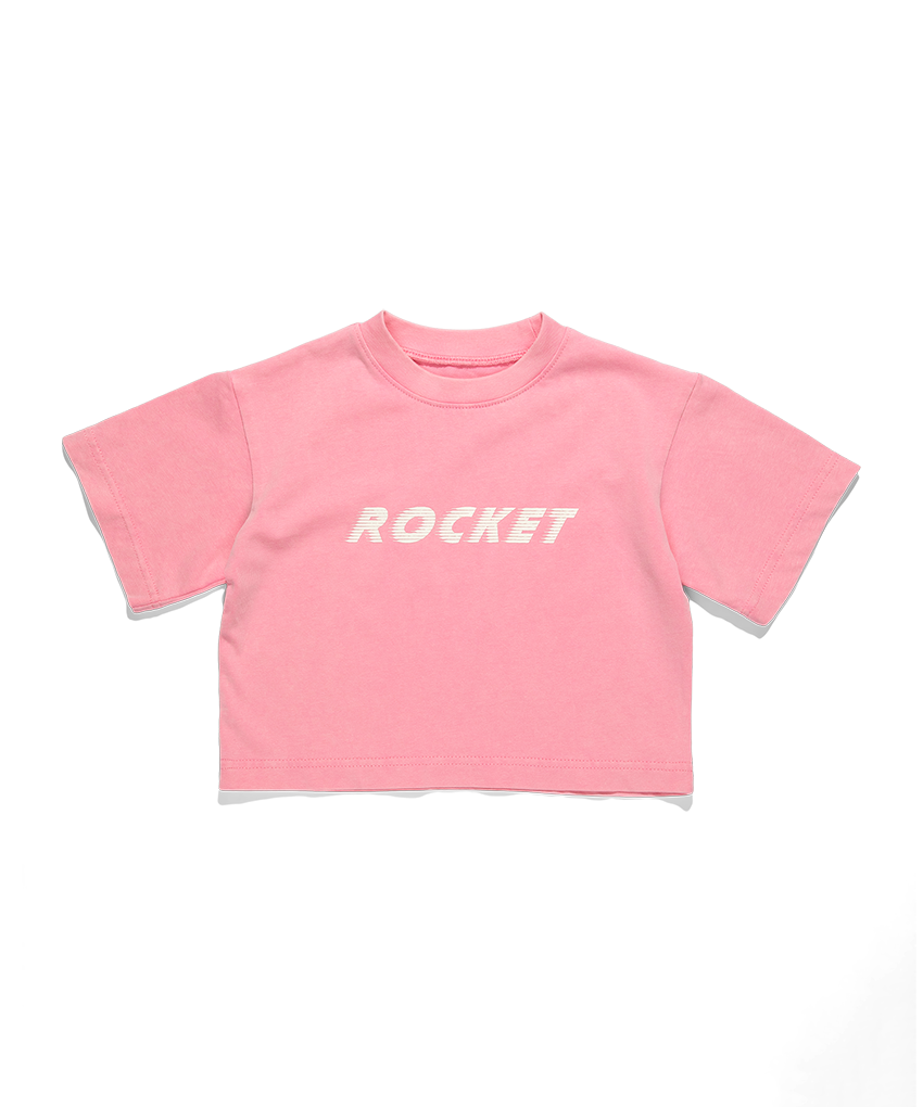 Sunday Siblings - Rocket Tee - Pink