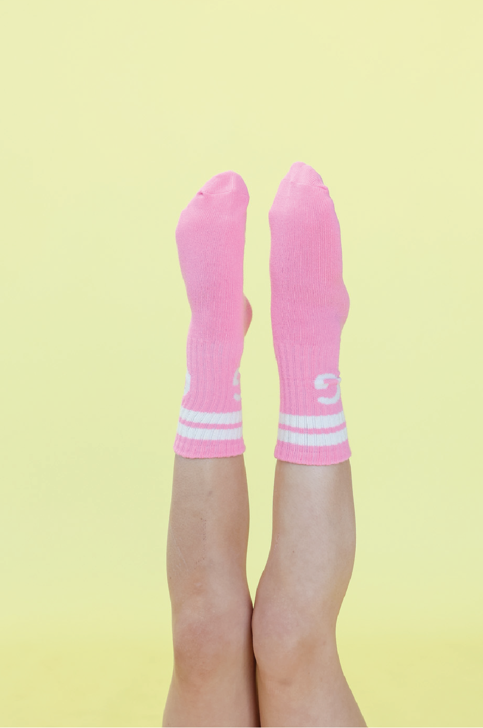 Grown - Stripe Logo Socks - Candy