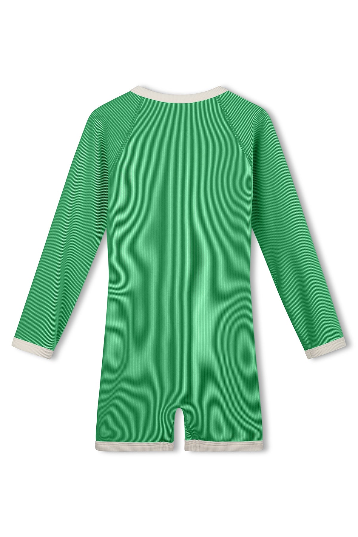 Zulu & Zephyr - Mini Stripe Rib Surf Suit - Parrot Green