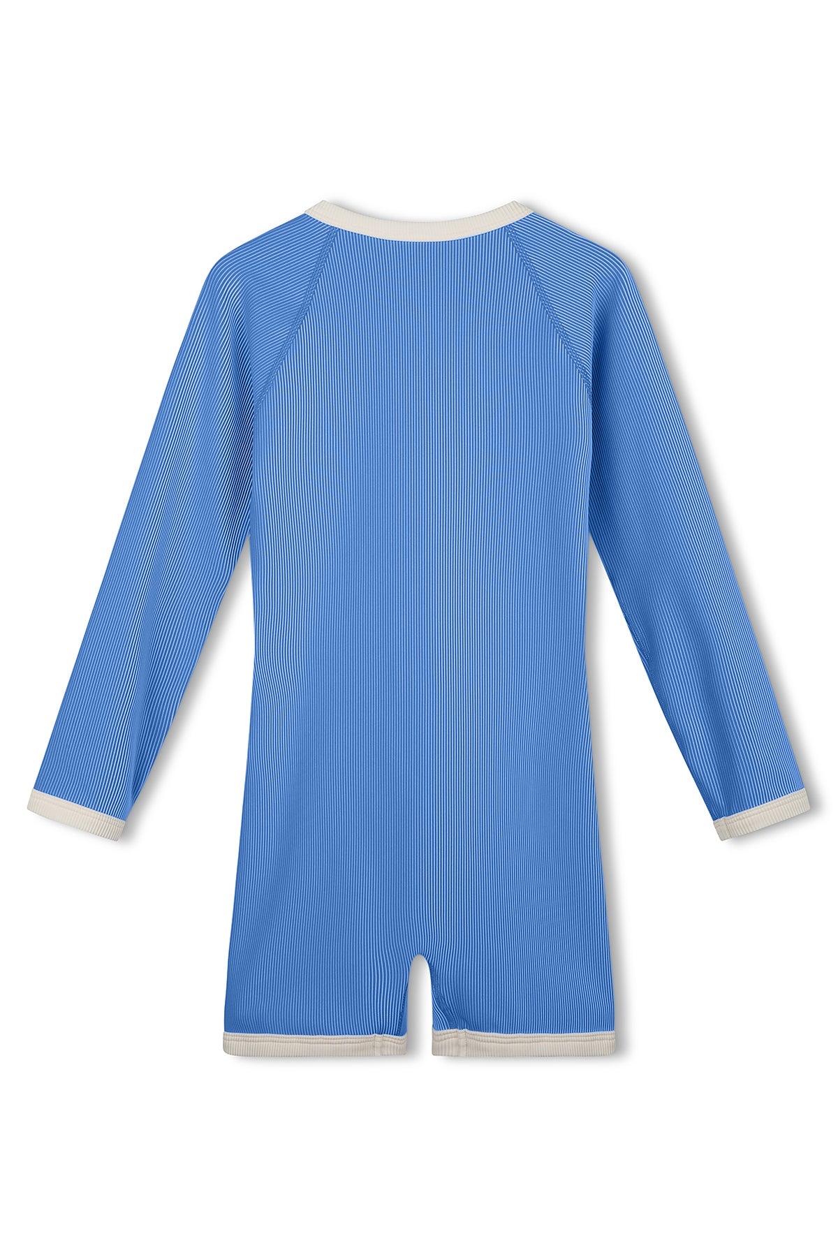 Zulu & Zephyr - Mini Stripe Rib Surf Suit - Sky Blue