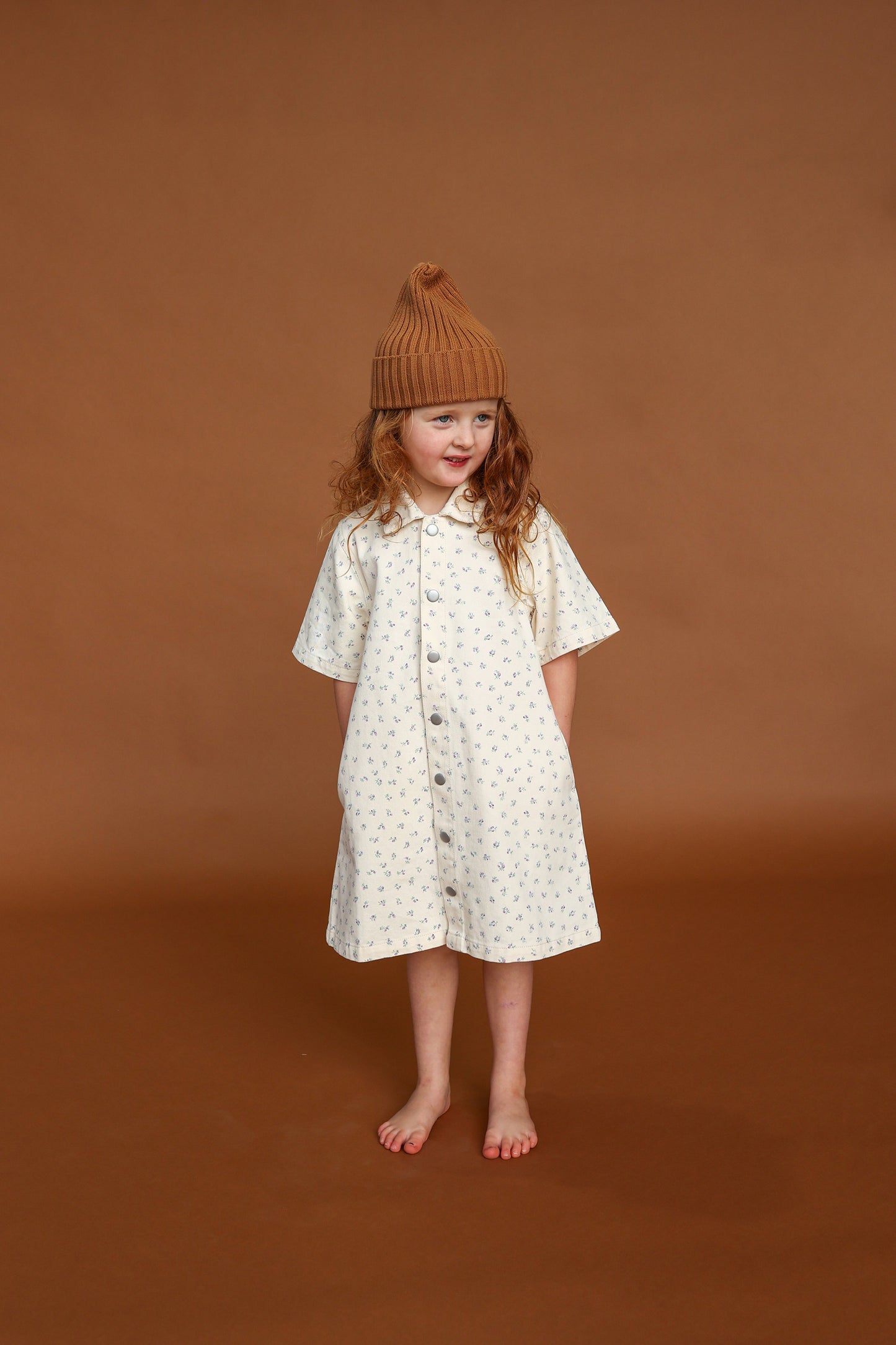 Grown - Collar Dress - Garden