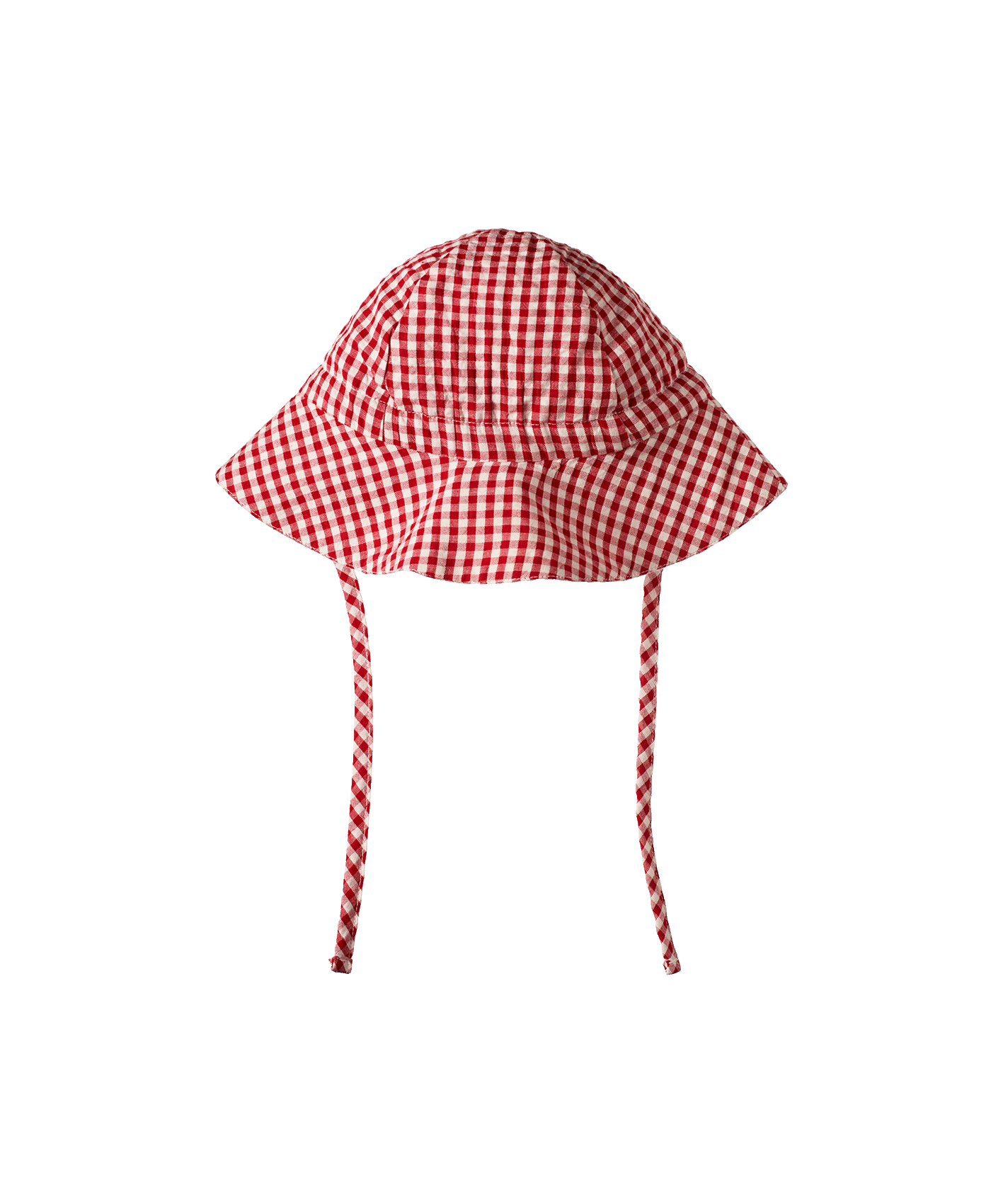 Nature Baby - Gingham Sunhat - Red Check