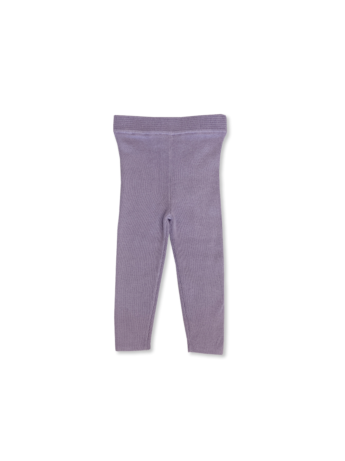 Grown - Organic Ribbed Essential Leggings - Iris