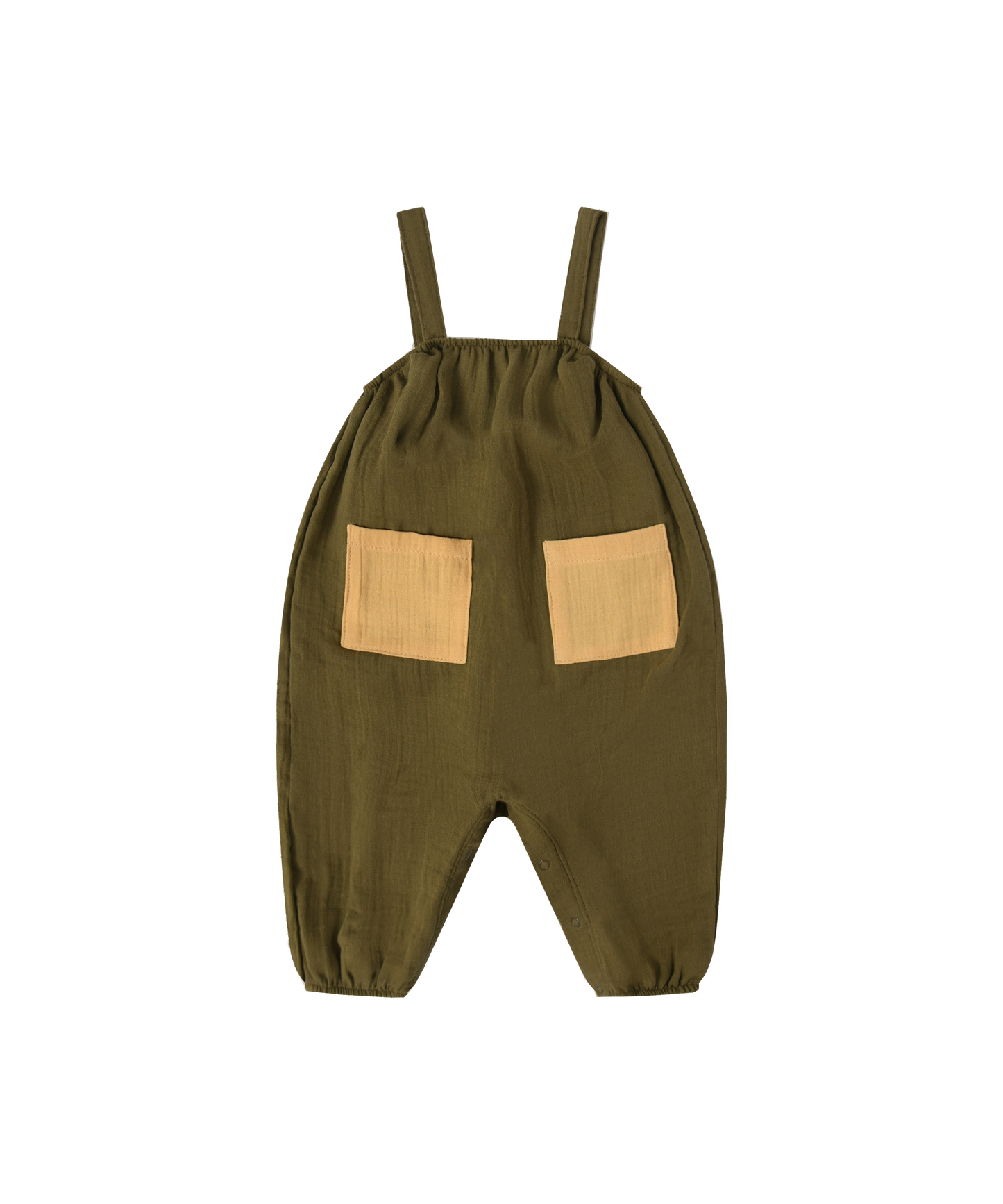 Organic Zoo - Olive Artisan Jumpsuit