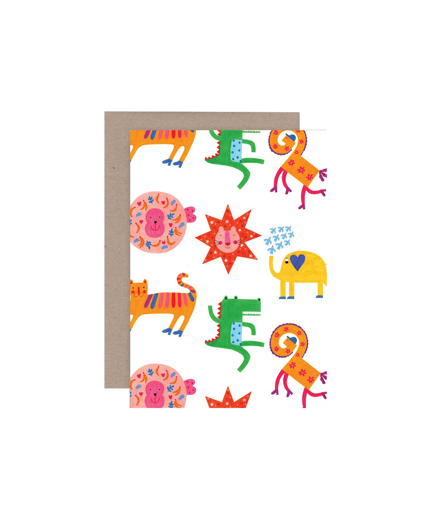 AHD Paper Co - Jungle Animals Card