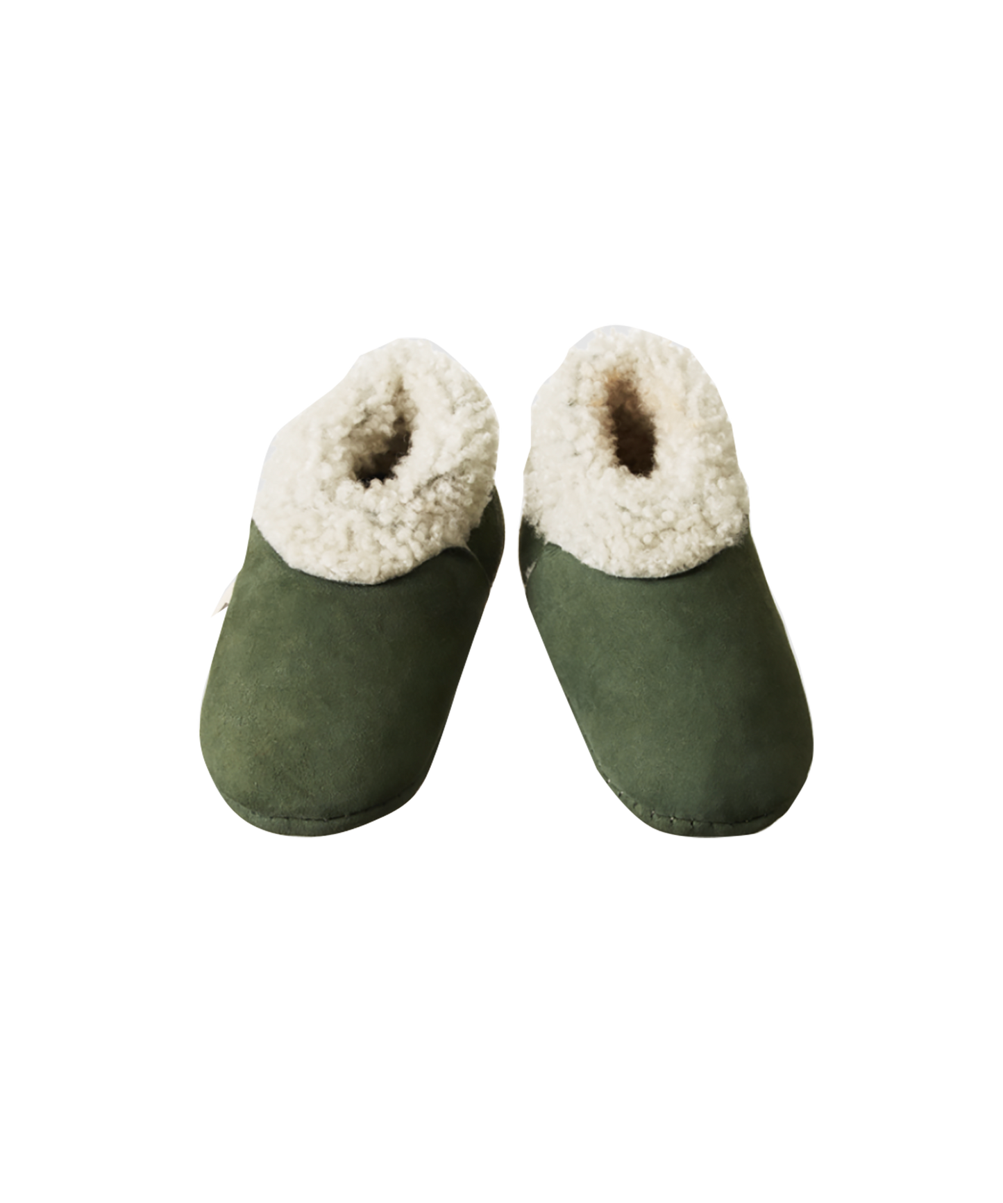 Nature Baby - Lambskin Booties - Thyme