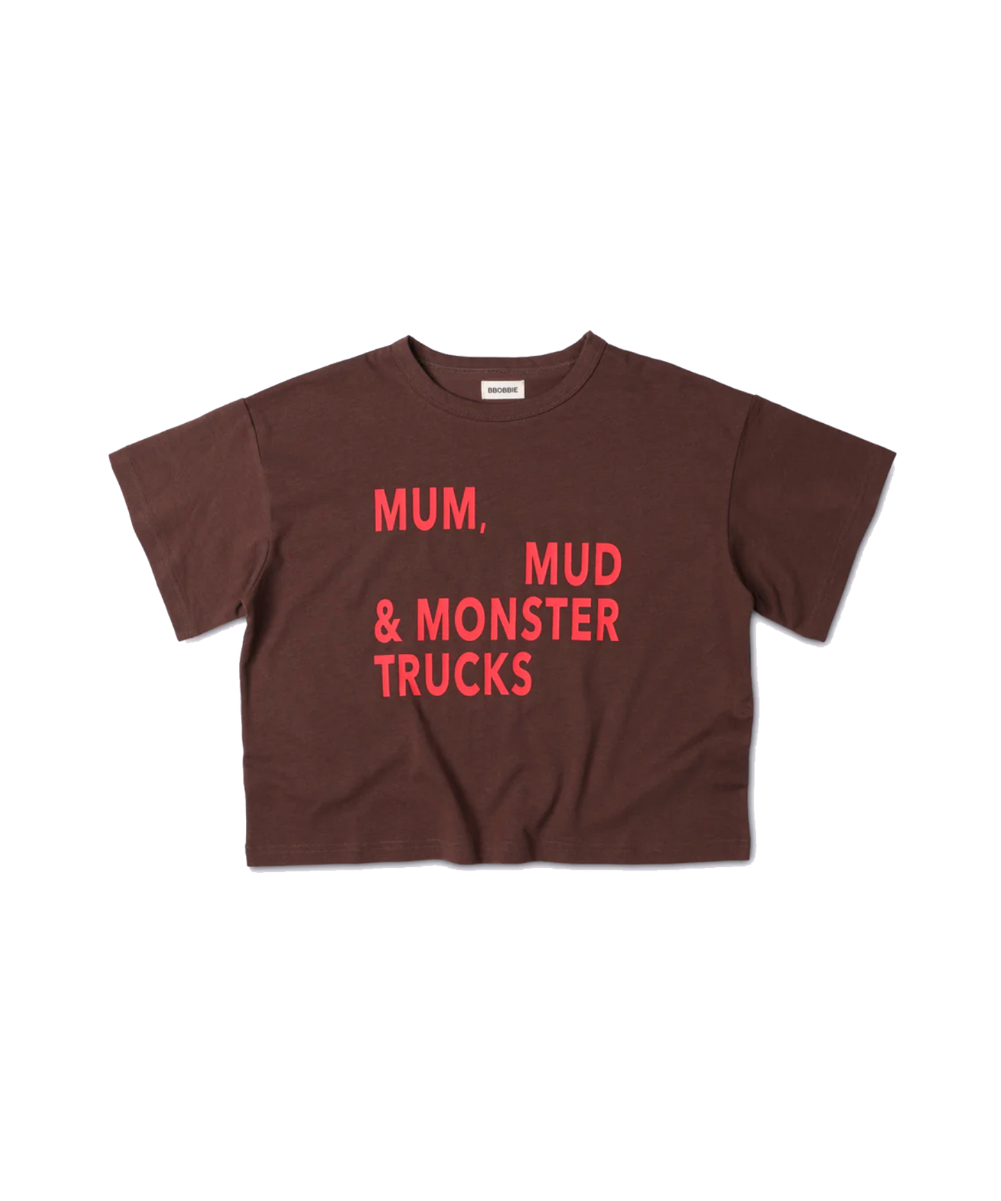 Bbobbie - MMM Tee - Brown/Red