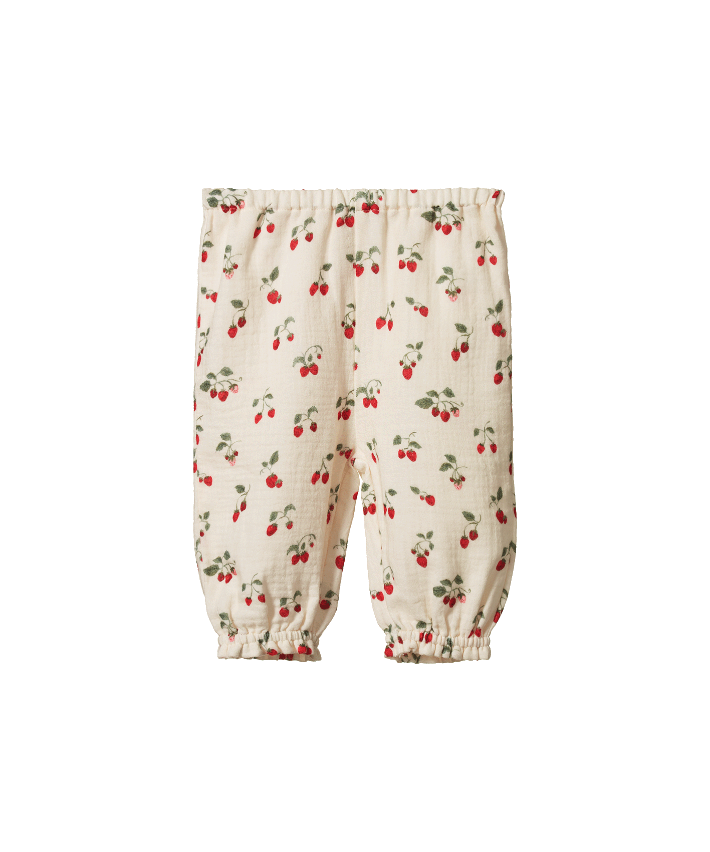 Nature Baby - Daphne Pants Muslin - Strawberry Blush Print