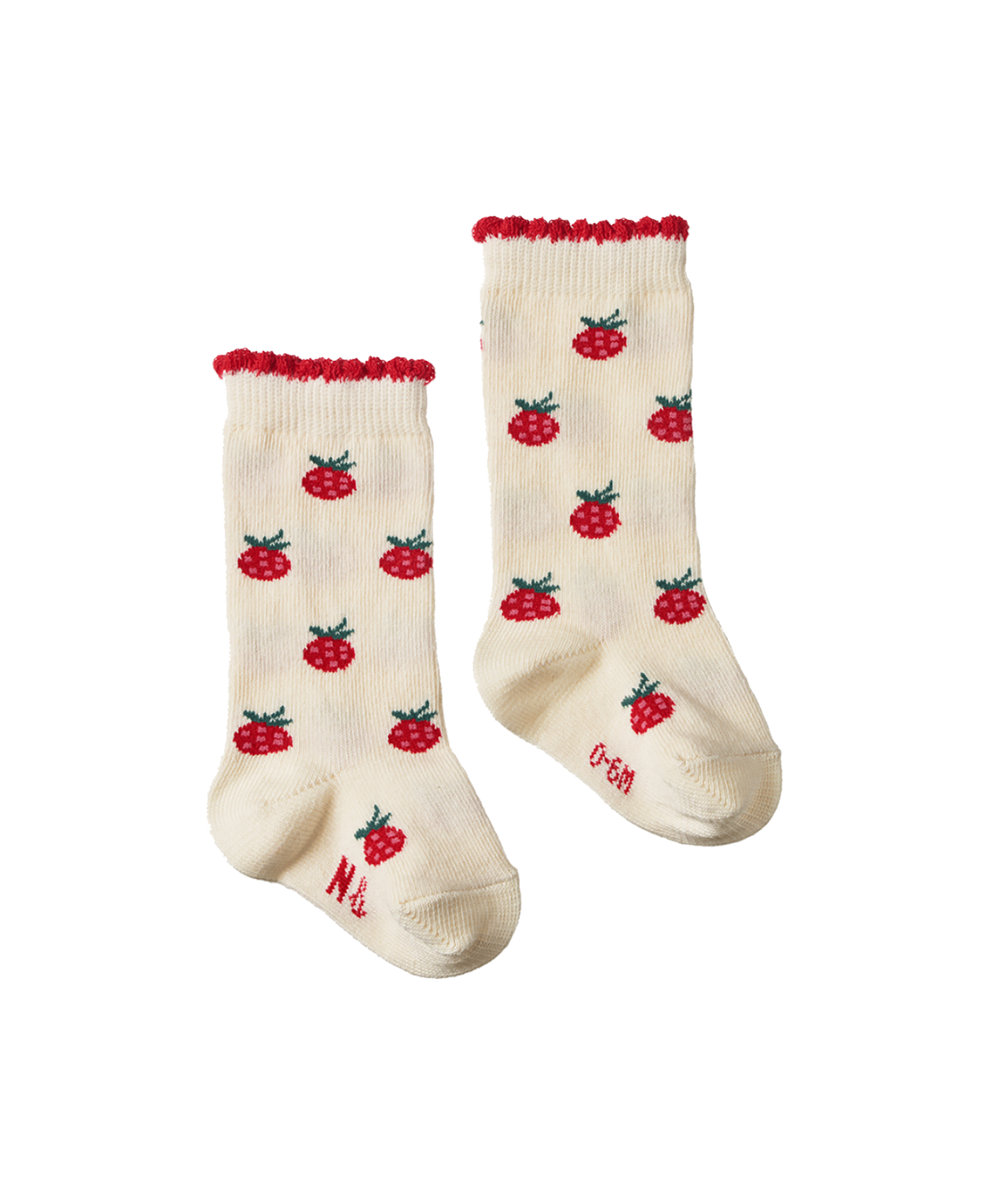 Nature Baby - Cotton Socks - Raspberry