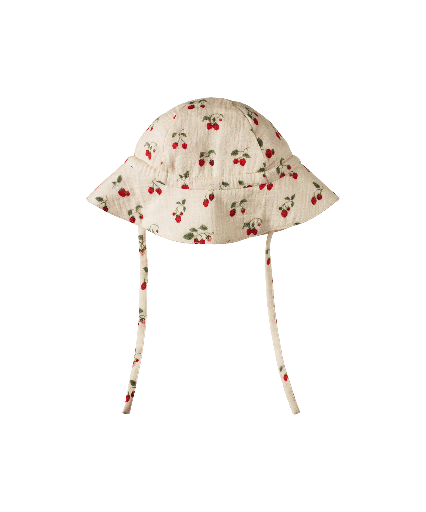Nature Baby - Muslin Sunhat - Strawberry Blush Print