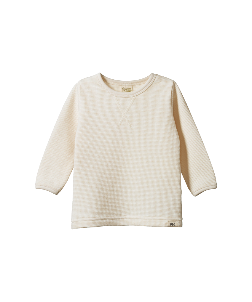 Nature Baby - Waffle Tee - Natural