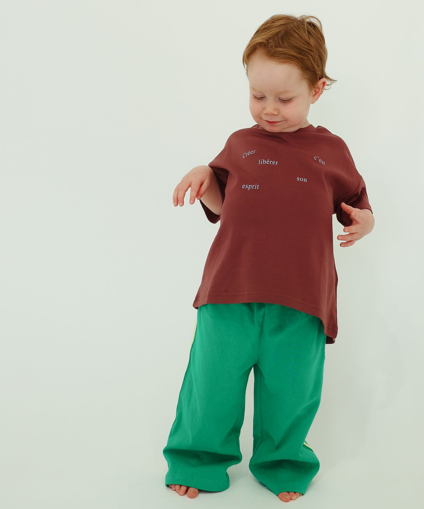 By Billie - Kids Everyday Pants - Melon