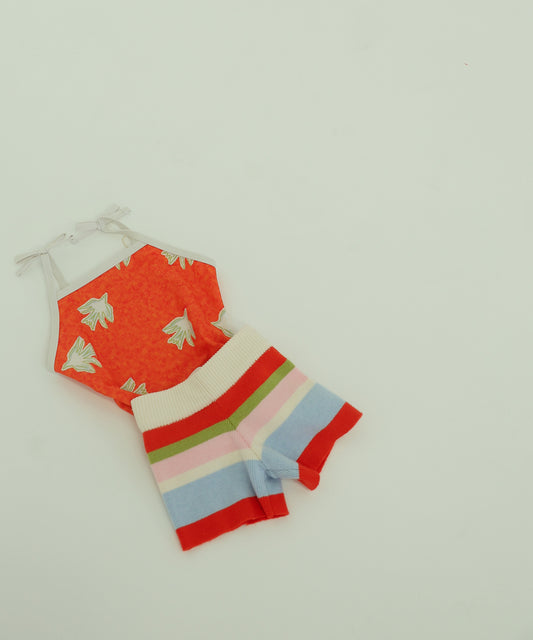 By Billie - BB knit shorts - stripe