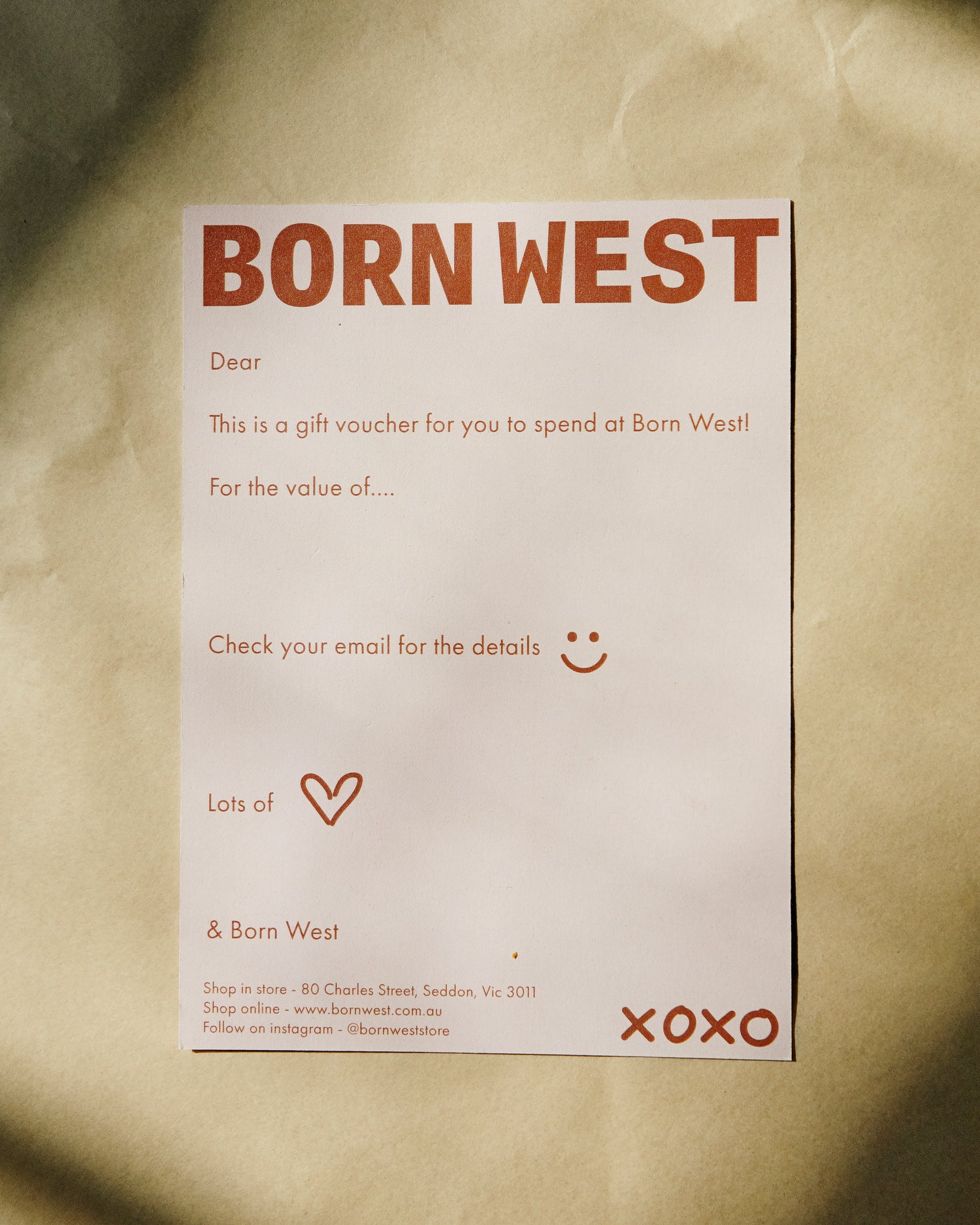 Gift Voucher