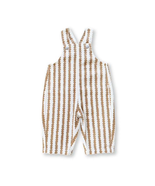 Grown - Everyday Organic Overalls - Stacked Pebble