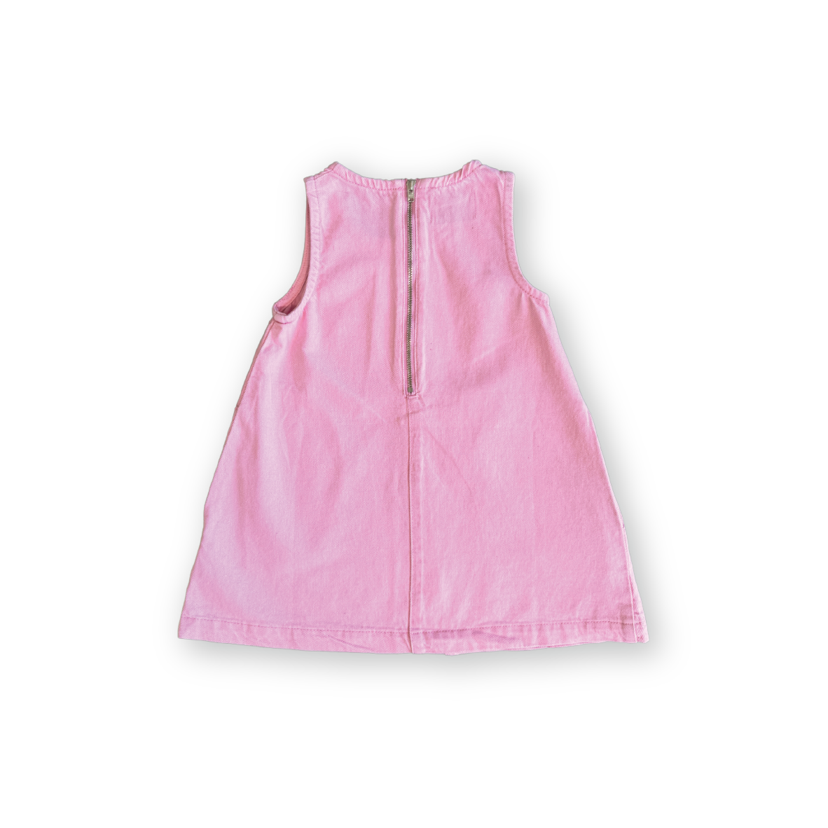 Grown - Organic Shift Denim Dress - Candy